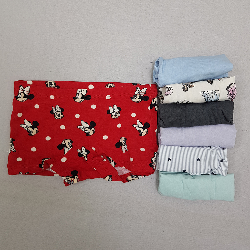 شورت 5 عددی دخترانه 29997 سایز 2 تا 10 سال مارک H&M