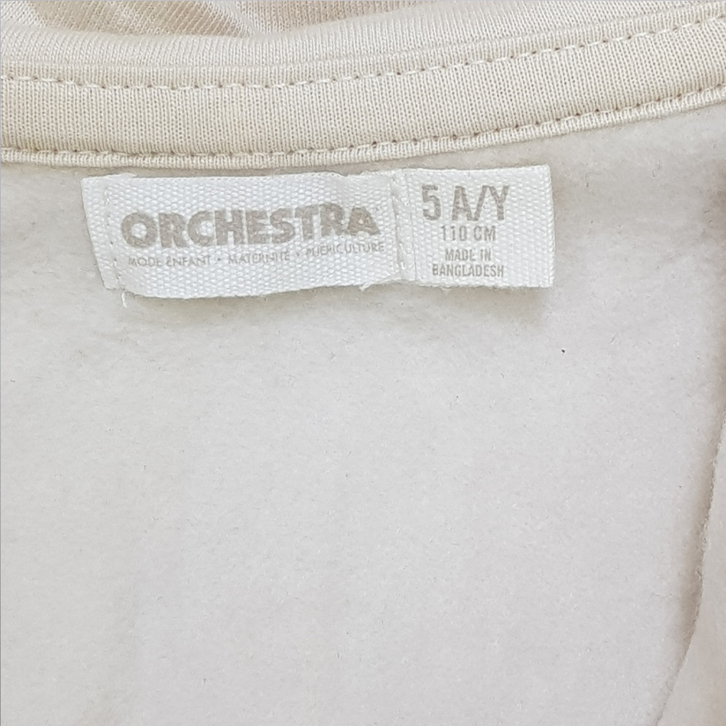 ست سویشرت شلوار دخترانه 29666 سایز 3 تا 14 سال مارک Orchestra   *