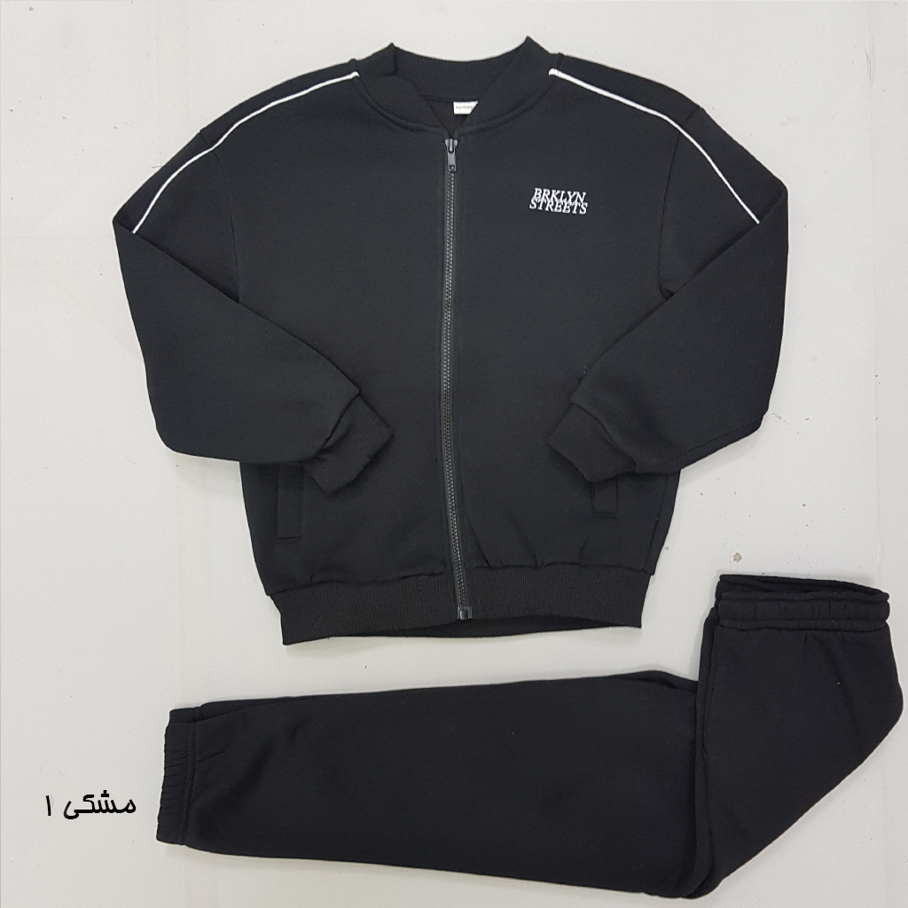 ست سویشرت شلوار پسرانه 29866 سایز 7 تا 14 سال مارک LC WAIKIKI