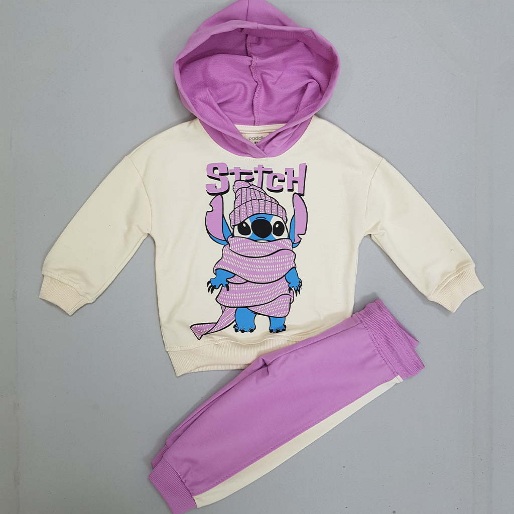 ست هودی و شلوار دخترانه 30024 سایز 9 ماه تا 11 سال