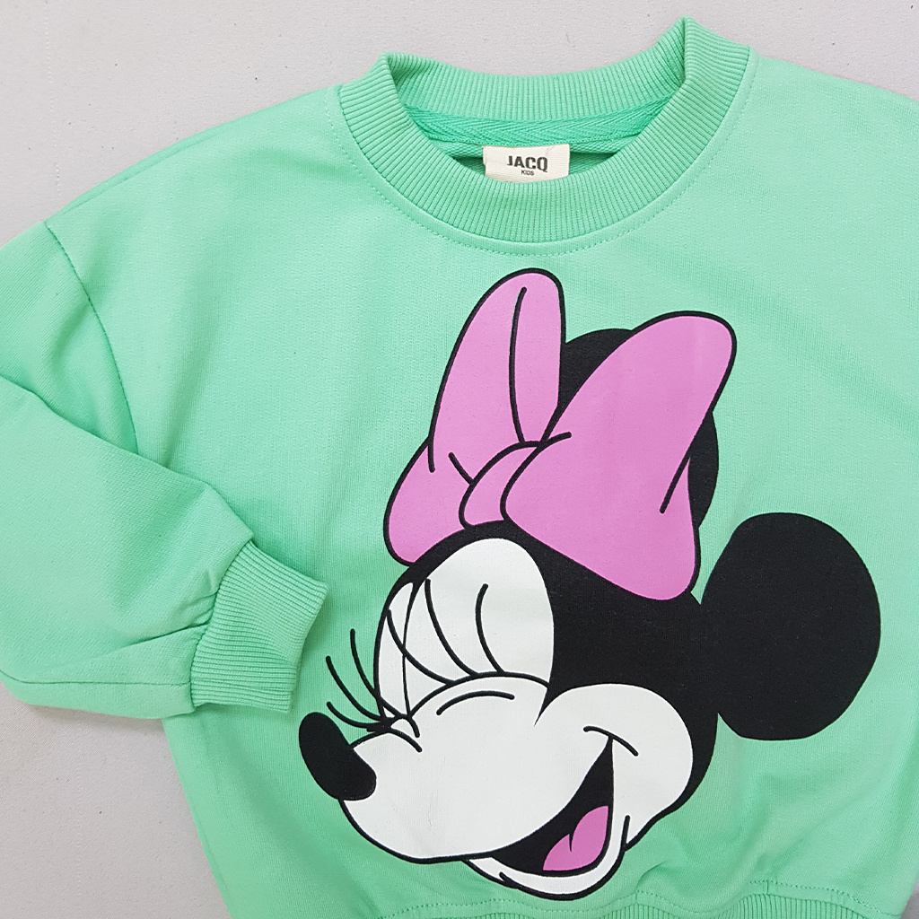 ست پلیور شلوار دخترانه 30021 سایز 9 ماه تا 10 سال مارک JACQ