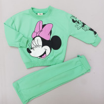 ست پلیور شلوار دخترانه 30021 سایز 9 ماه تا 10 سال مارک JACQ