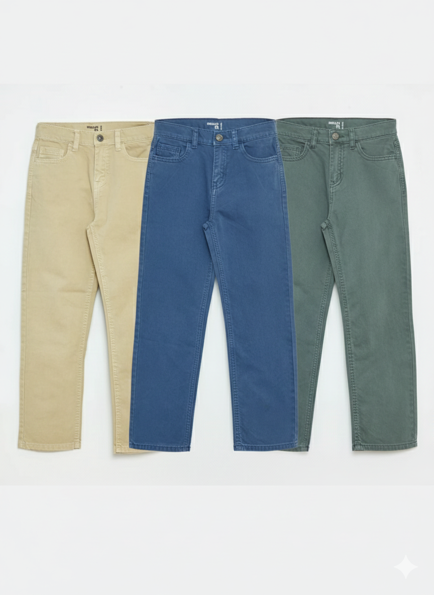 شلوار جینز 29878 سایز 3 تا 12 سال مارک KIABI