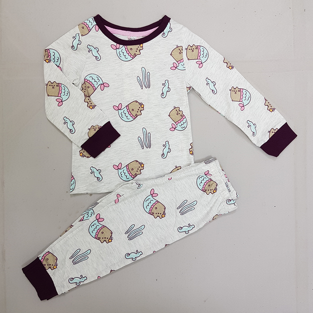 ست دخترانه 30019 سایز 2 تا 12 سال مارک M&S