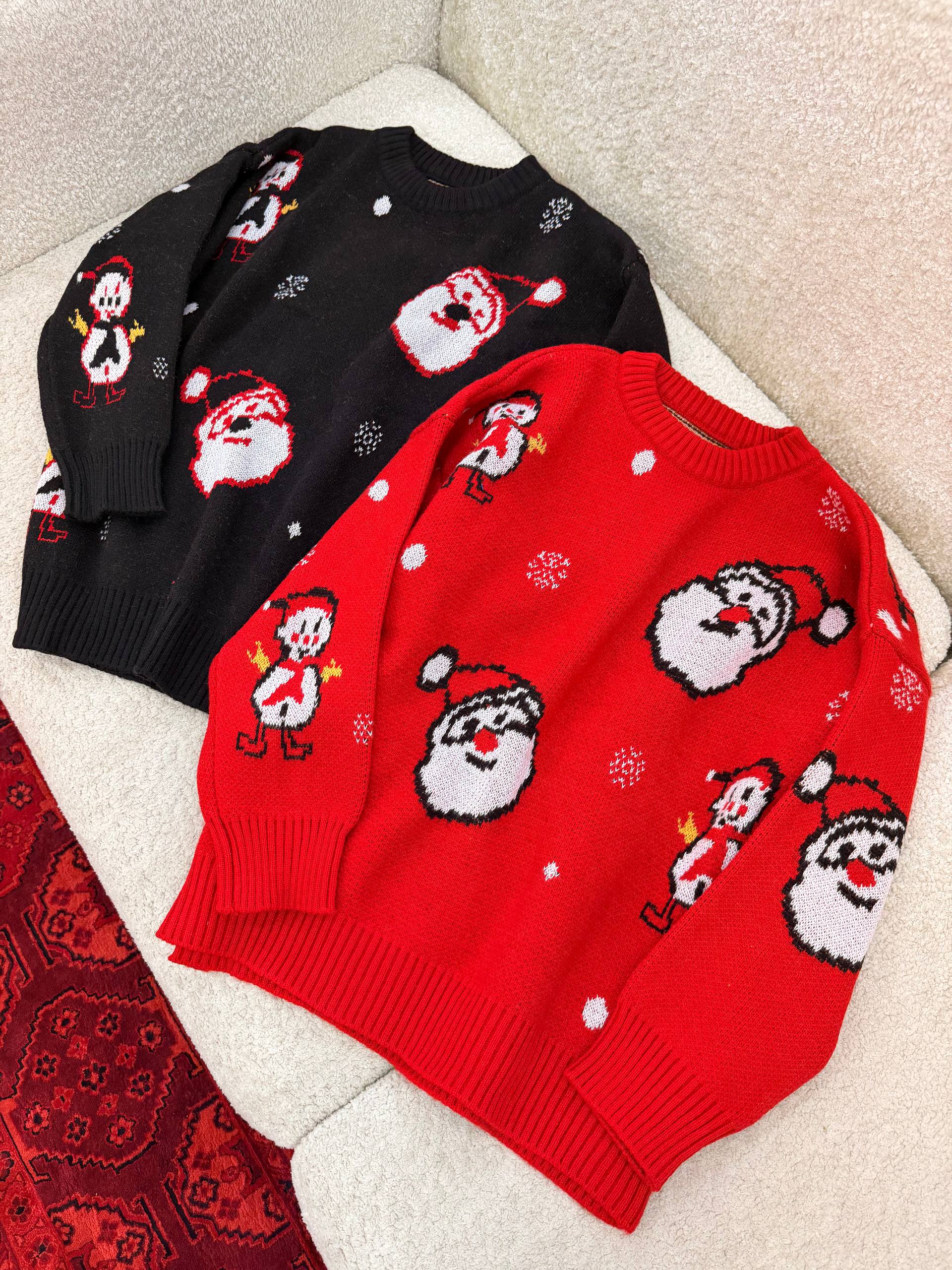 بافت کریسمسی زنانه کد 418856