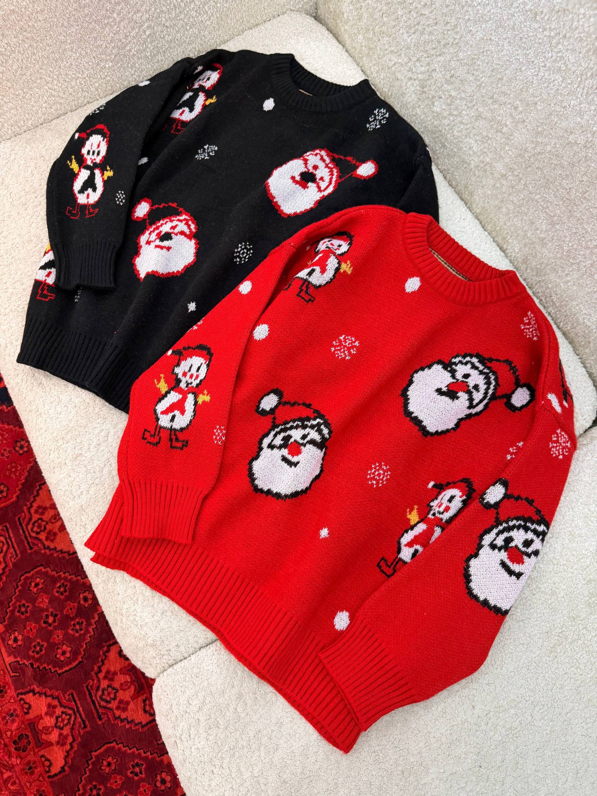 بافت کریسمسی زنانه کد 418856