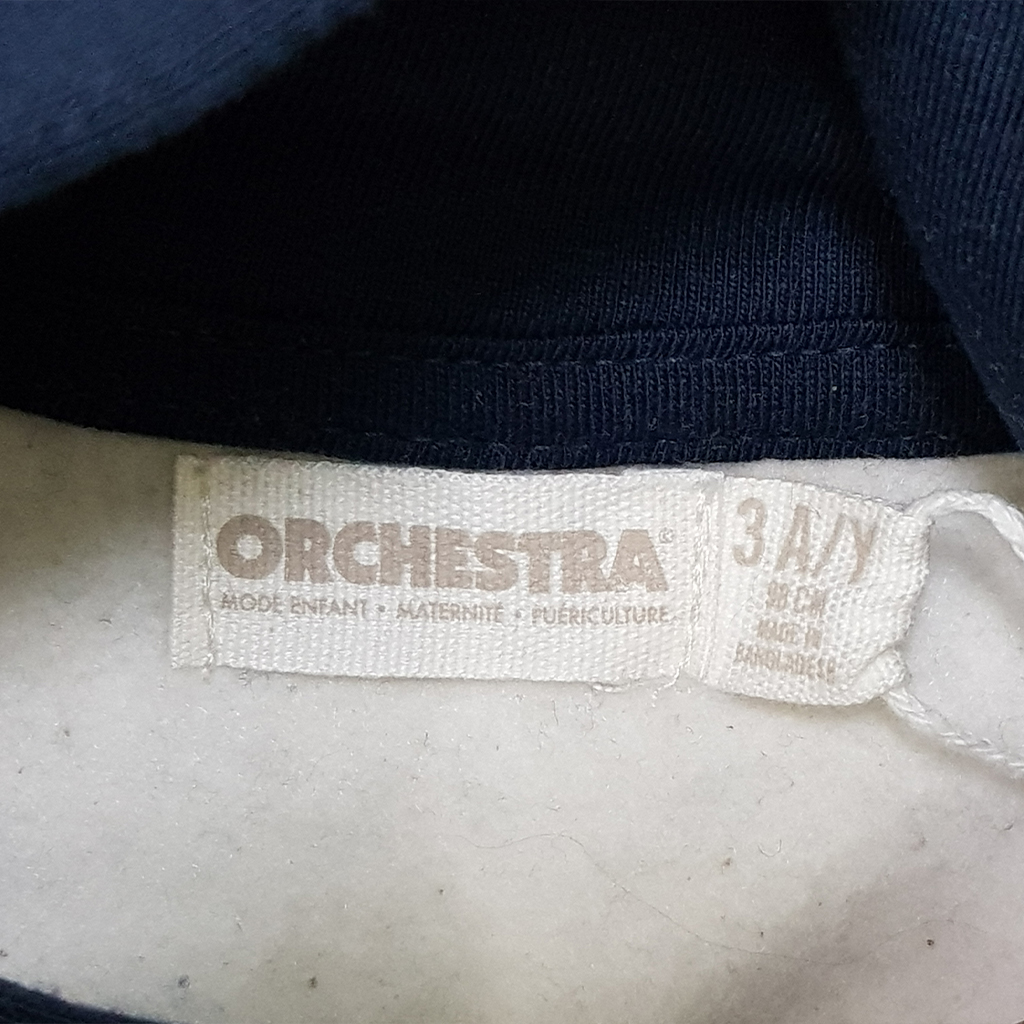 ست هودی و شلوار پسرانه 29659 سایز 3 تا 14 سال مارک Orchestra