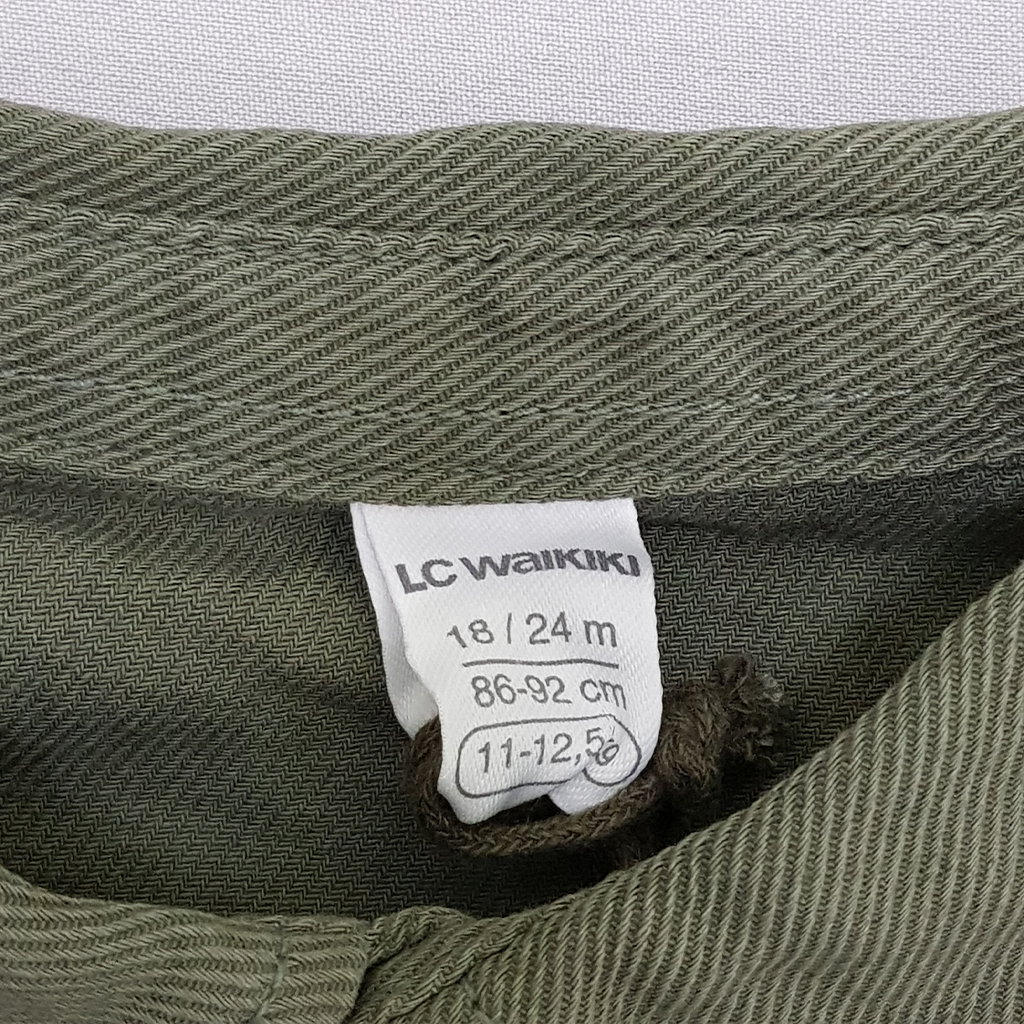 پیراهن کتان پسرانه 30069 سایز 9 ماه تا 8 سال مارک LC WAIKIKI