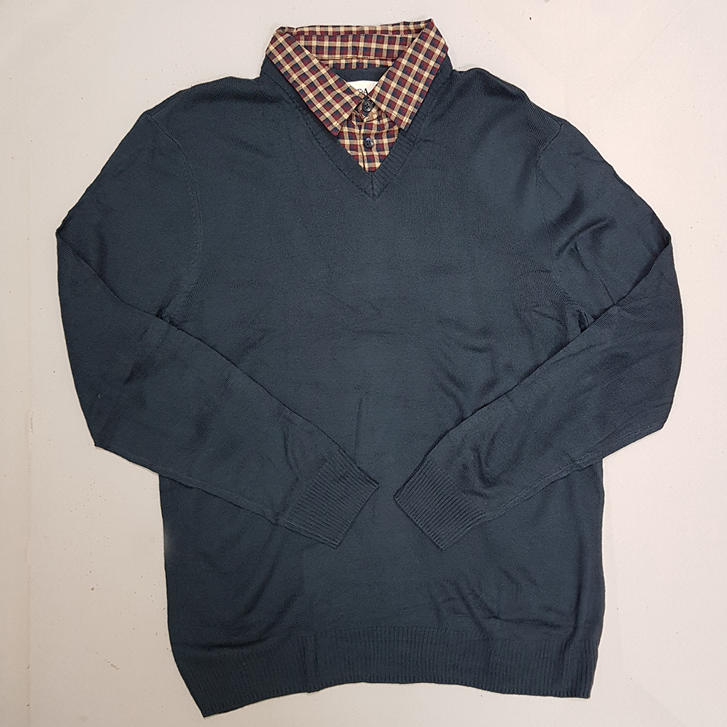 بافت یقه دار مردانه 29901 کد 1 مارک C&A