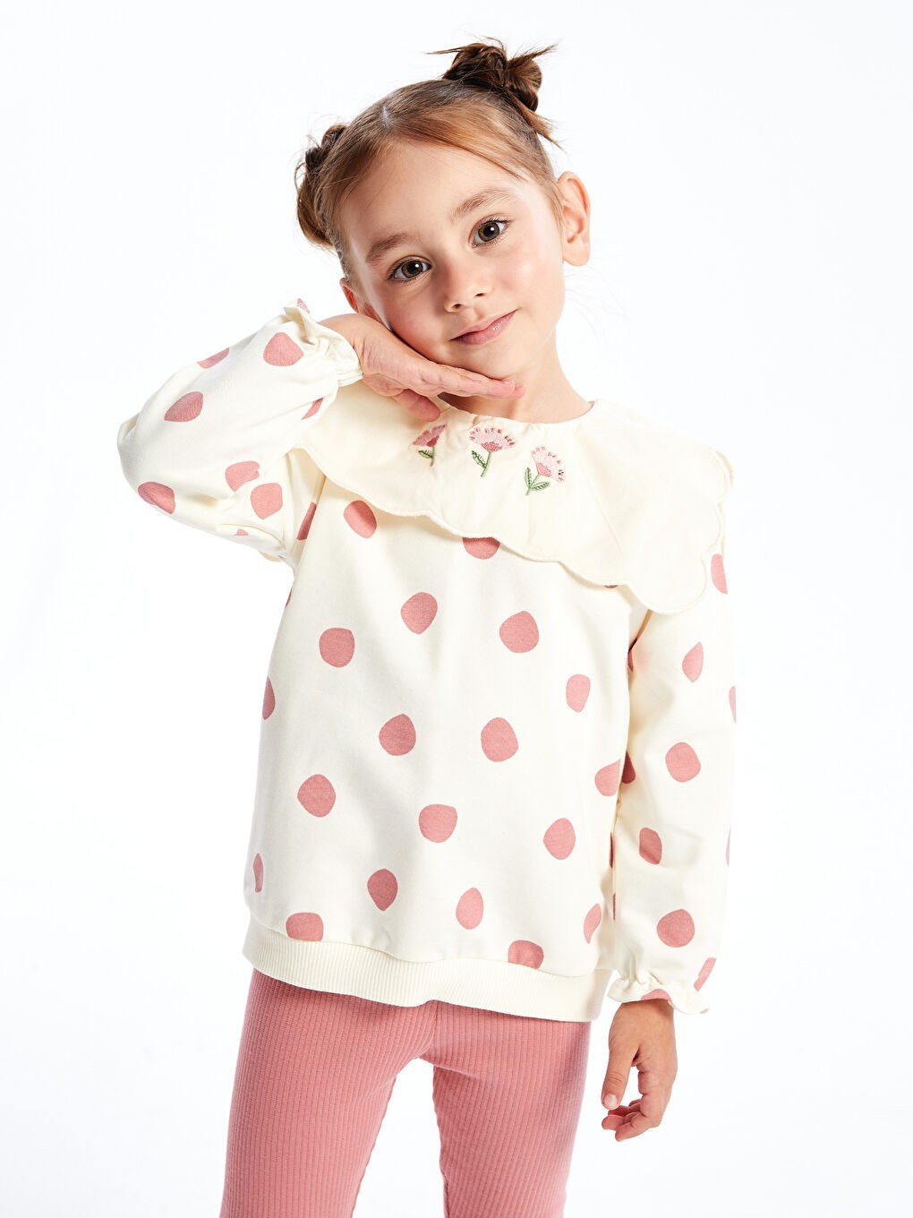 بلوز بچگانه 30061 سایز 1 تا 36 ماه مارکlc waikiki