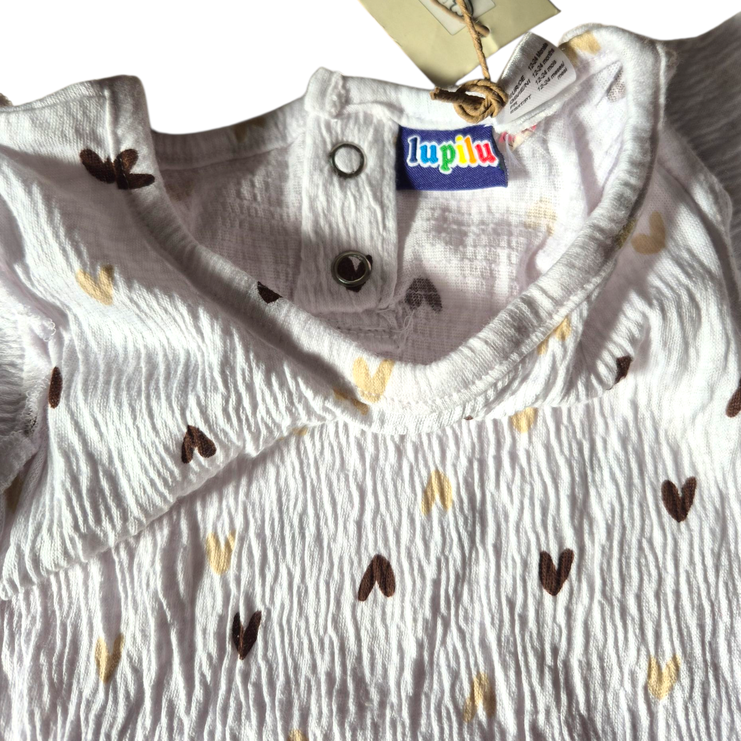 بادی نوزادی برند لوپیلو طرح قلبی کد 2205662