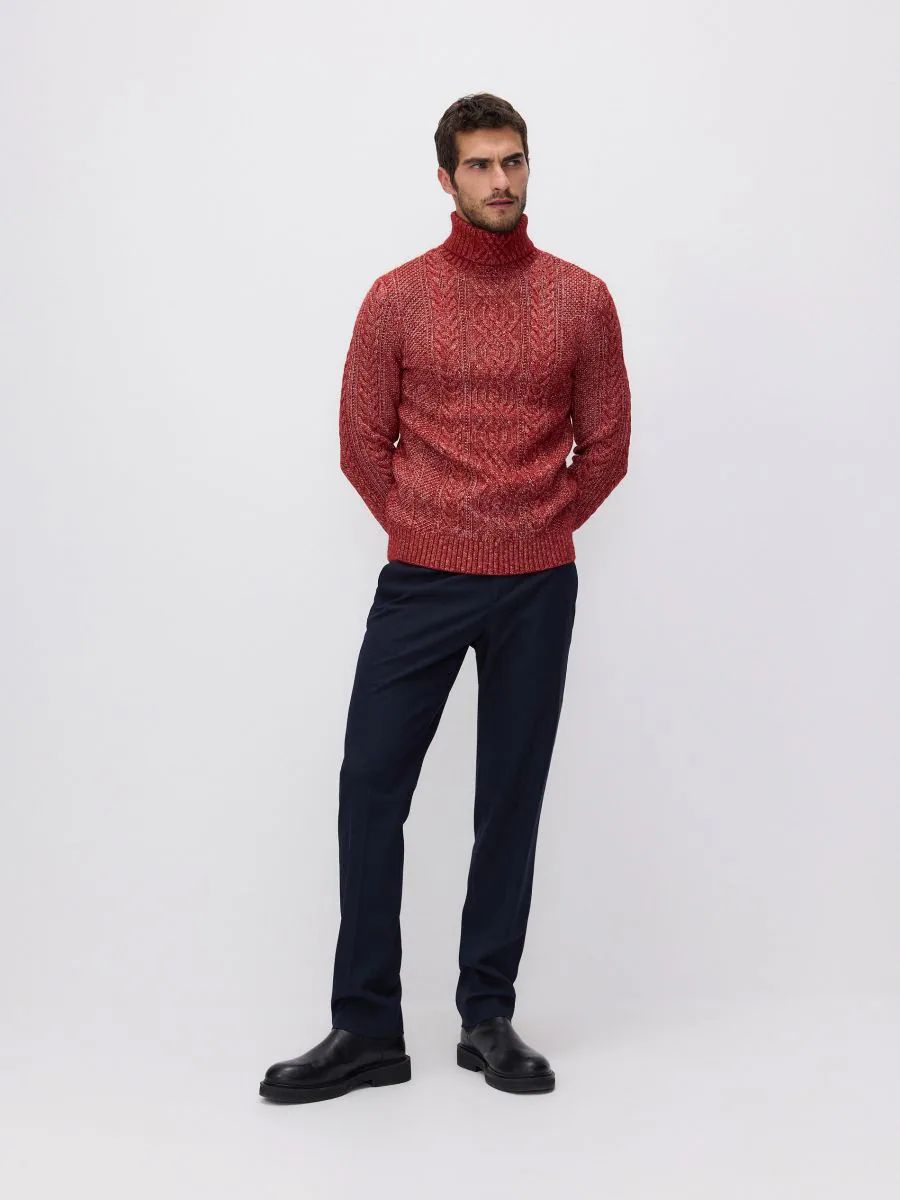 بافت یقه اسکی مردانه 29901 کد 4