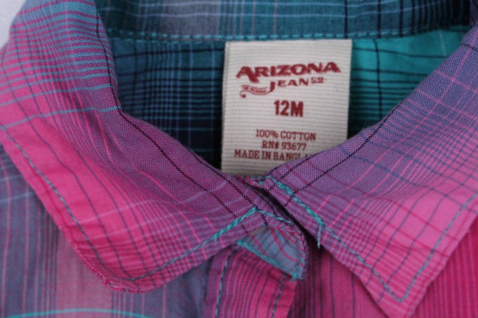 پیراهن دخترانه 16543 سایز 3 تا 24 ماه مارک ARIZONA