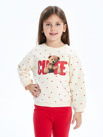 پلیور دخترانه 30059 سایز 9 ماه تا 8 سال مارک LC WAIKIKI