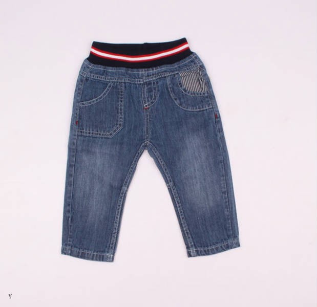 شلوار جینز پسرانه 110139 سایز 6 ماه تا 3 سال کد 2 مارک baby Pep