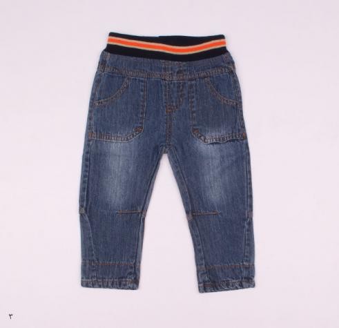 شلوار جینز پسرانه 110139 سایز 6 ماه تا 3 سال کد 3 مارک baby Pep
