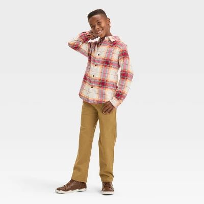 پیراهن پسرانه 30054 سایز 4 تا 14 سال کد 1 مارک Cat&Jack