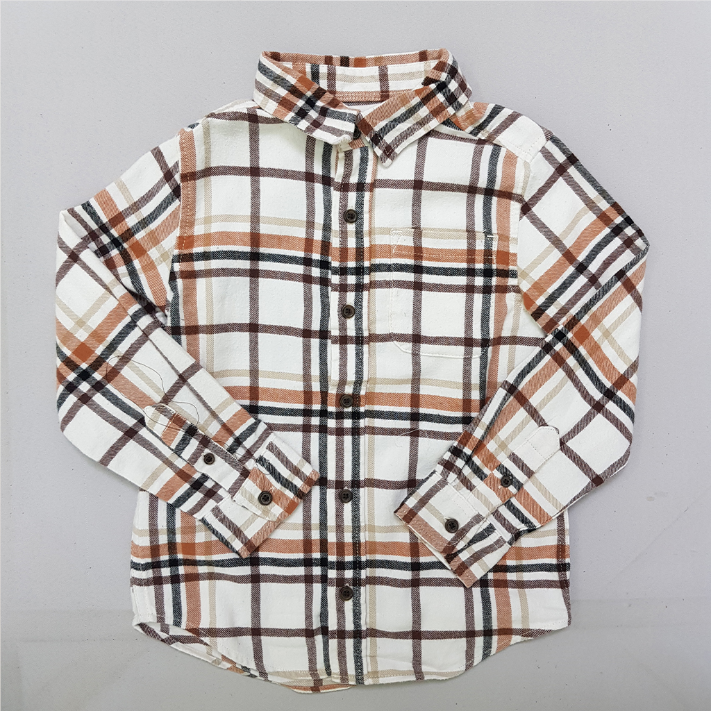 پیراهن پسرانه 30054 سایز 4 تا 8 سال کد 2 مارک Cat&Jack