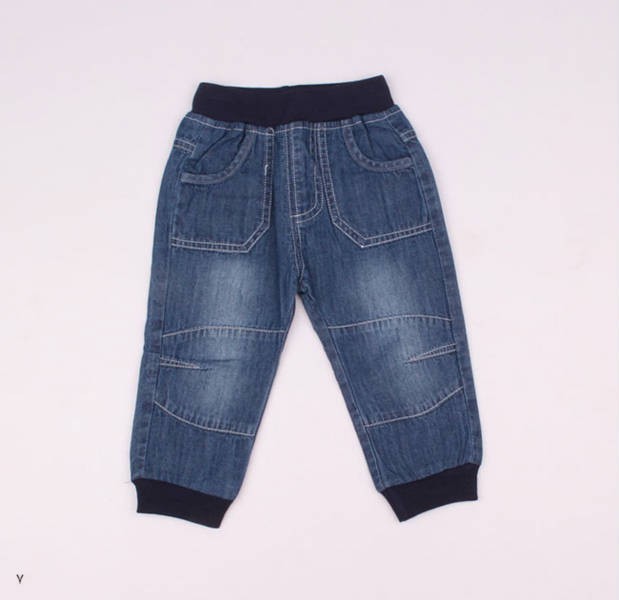 شلوار جینز پسرانه 110139 سایز 6 ماه تا 3 سال کد 7 مارک baby pep