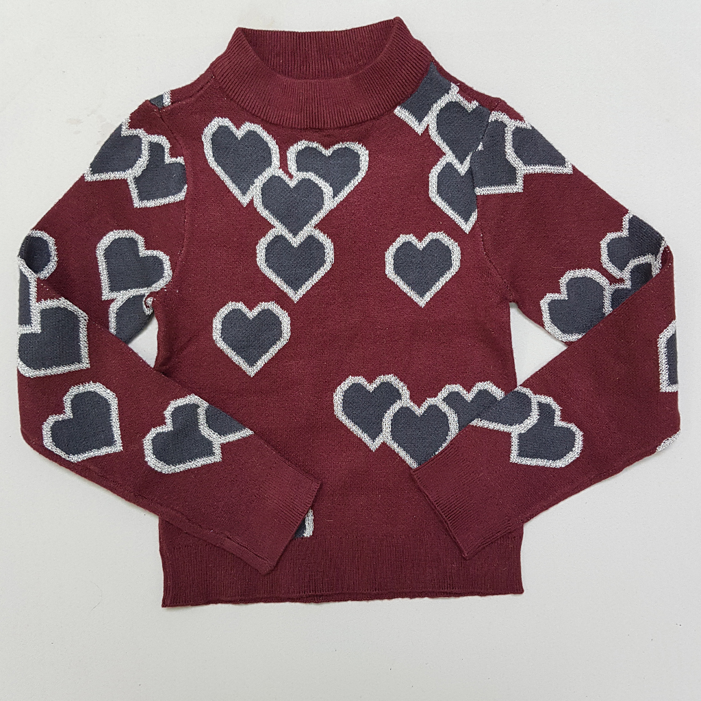 بافت دخترانه 30078 سایز 5 تا 12 سال مارک FUZARKA