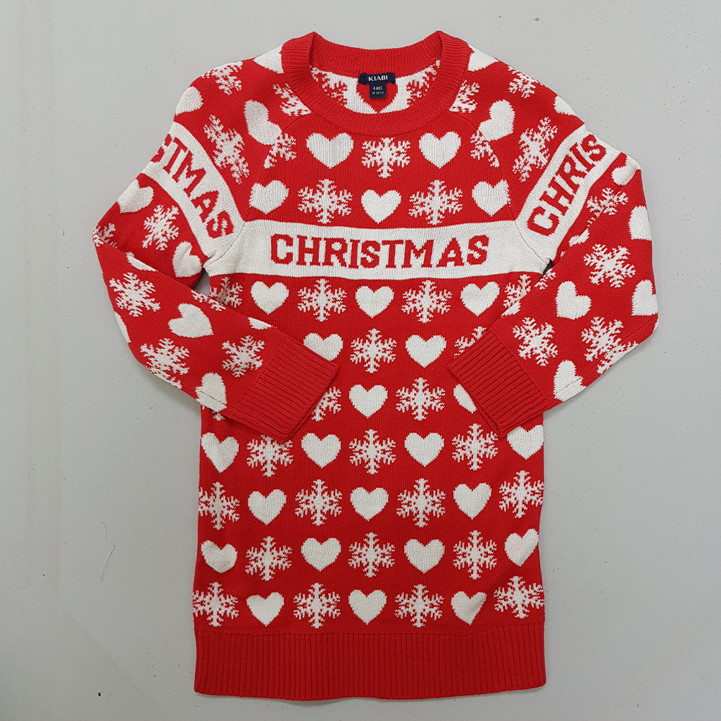 تونیک بافت دخترانه 30093 سایز 3 تا 12 سال مارک KIABI