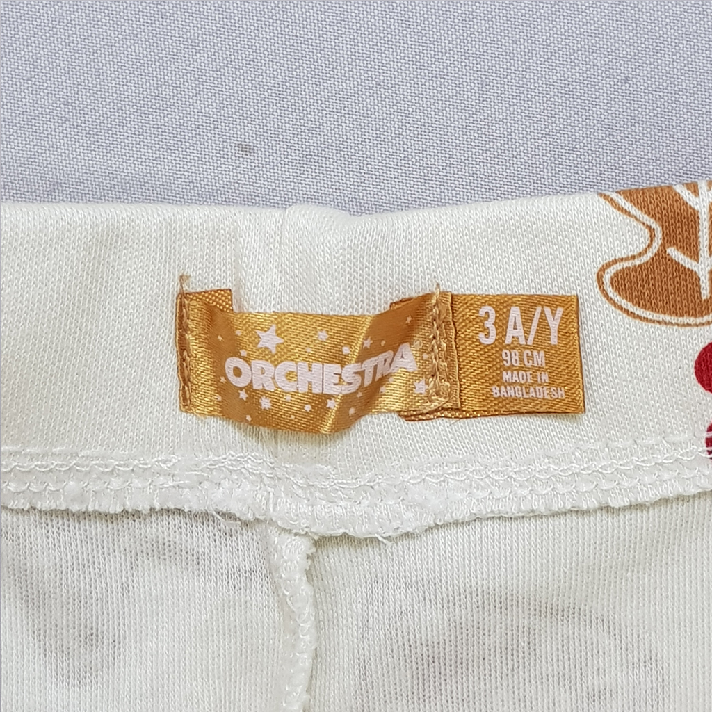 ست راحتی 30044 سایز 3 تا 12 سال کد 1 مارک Orchestra   *