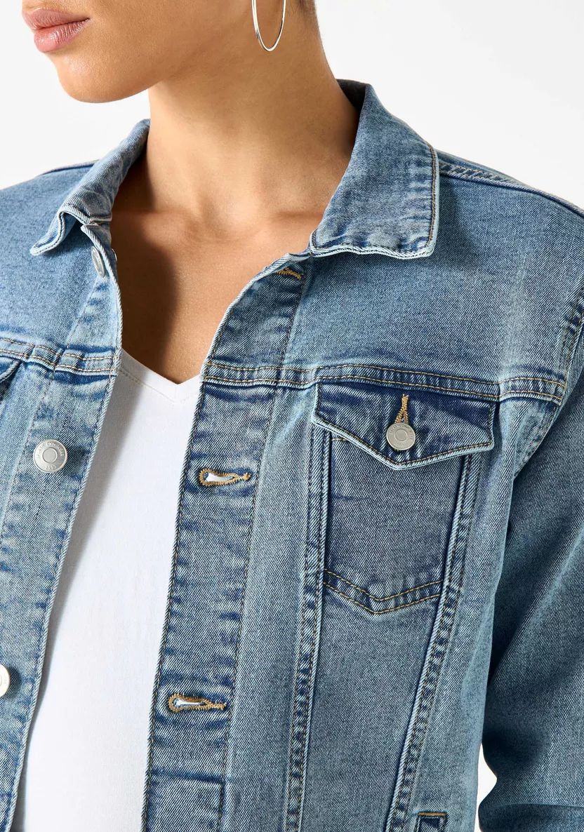 کت جینز زنانه 30124 مارک Splash