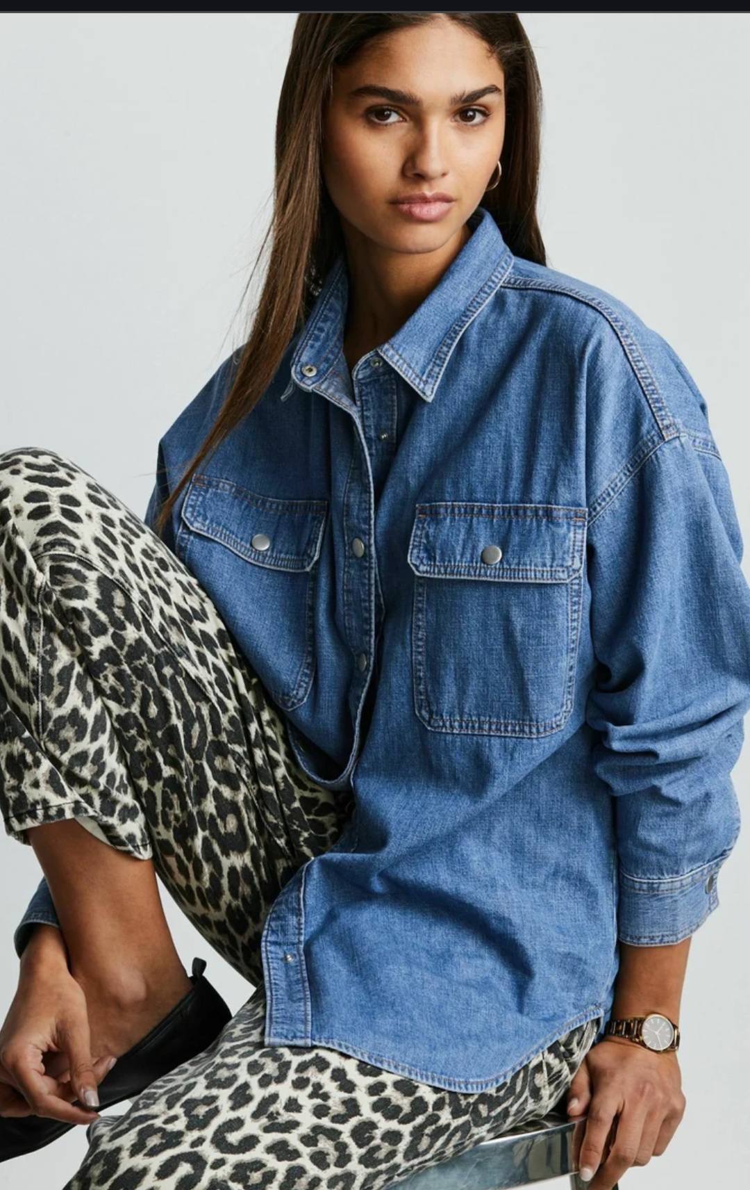 پیراهن جینز زنانه 30123 کد 1 مارک NEXT