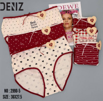 شورت عروسکی دنیز کبریتی 12 تایی زنانه کد 419013