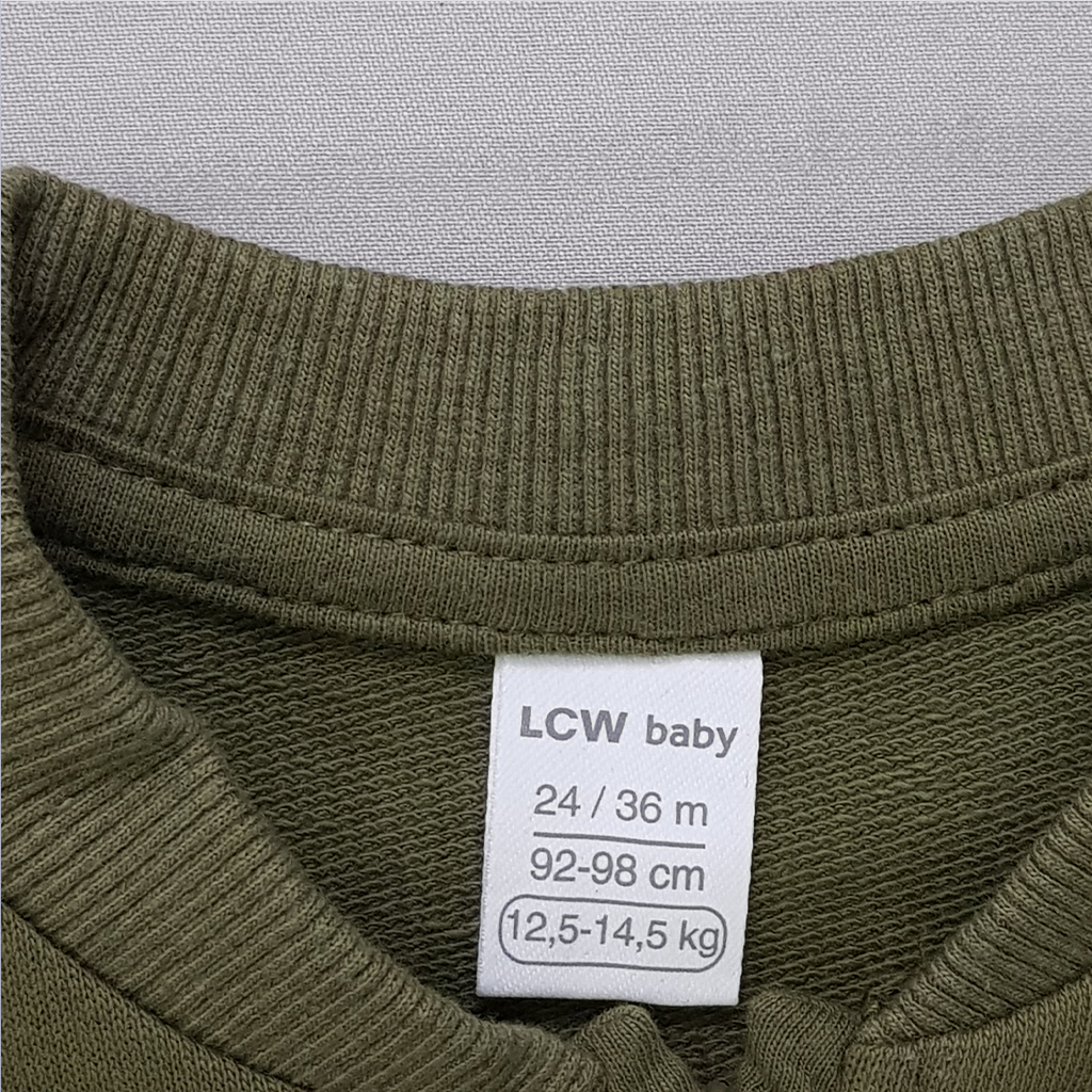 سویشرت حلقه ای پسرانه 30201 سایز 9 ماه تا 6 سال مارک LC WAIKIKI   *