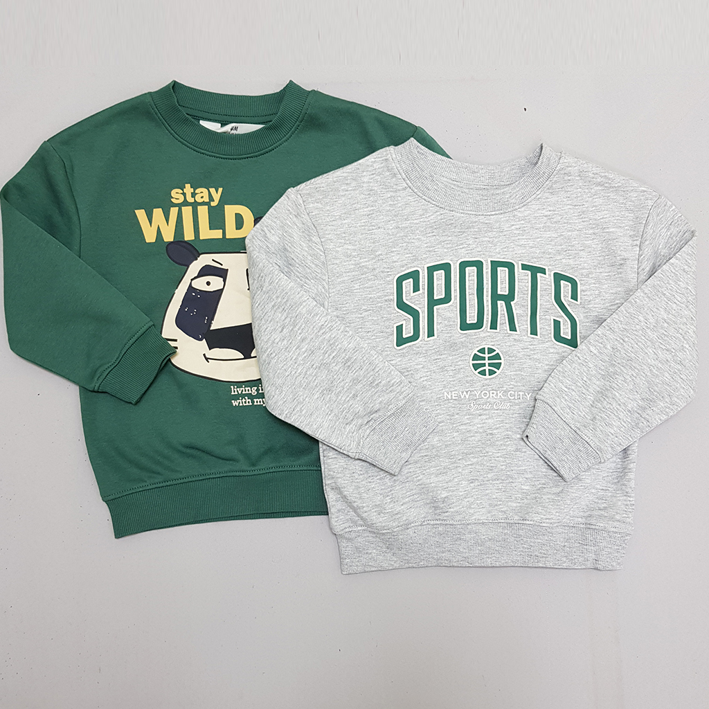 پلیور پسرانه 29570 سایز 1.5 تا 10 سال کد 2 مارک H&M