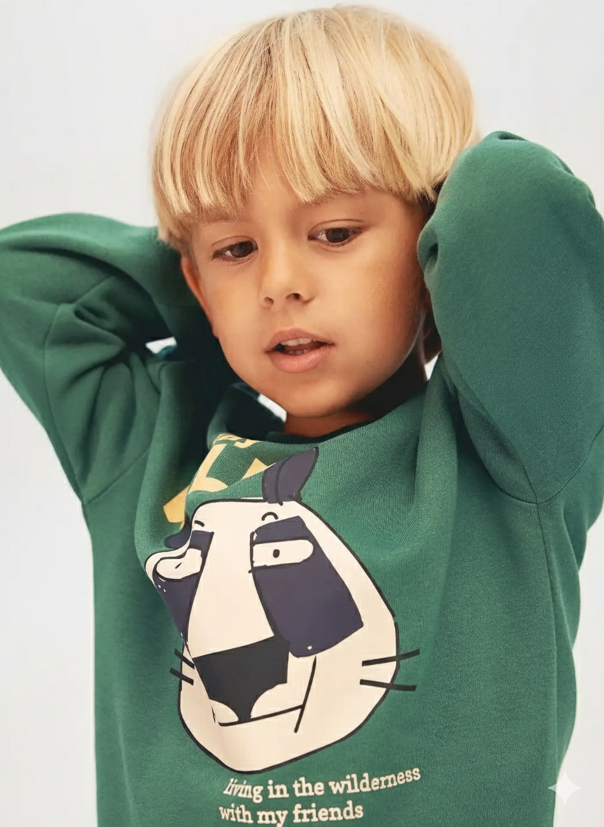 پلیور پسرانه 29570 سایز 1.5 تا 10 سال کد 2 مارک H&M