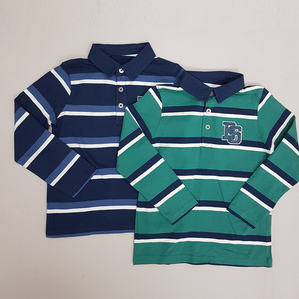 بلوز یقه دار پسرانه 29986 سایز 5 تا 14 سال مارک Inextenso   *