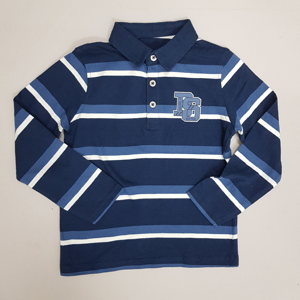 بلوز یقه دار پسرانه 29986 سایز 5 تا 14 سال مارک Inextenso   *