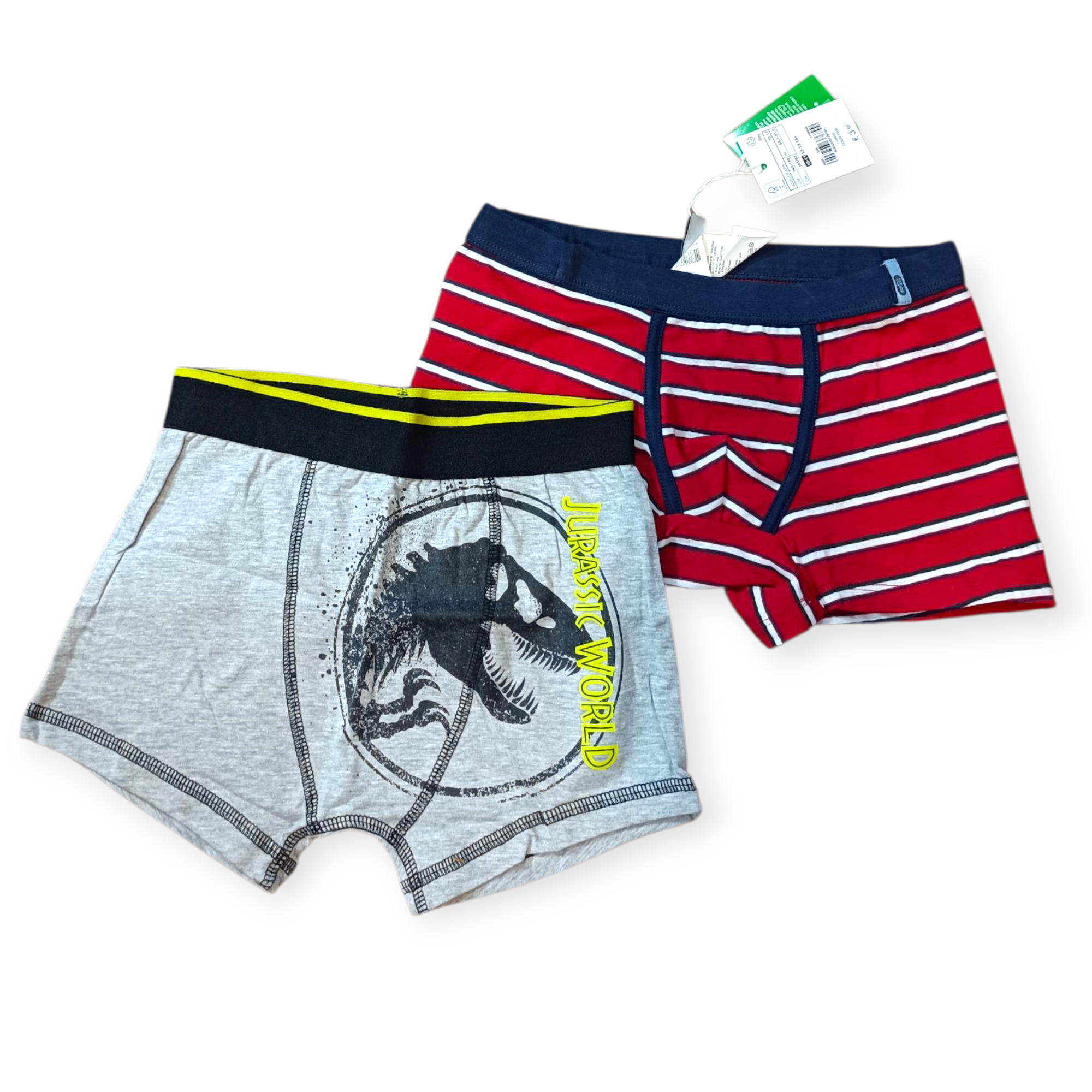 پک ۲ عددی شورت پادار پسرانه برند اروپایی کد 2205691