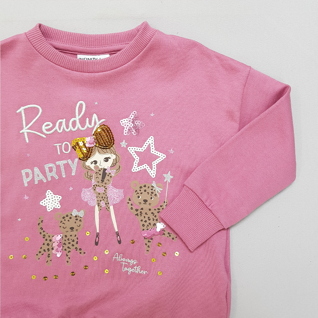 پلیور دخترانه 30232 سایز 1.5 تا 7 سال مارک INFINITY