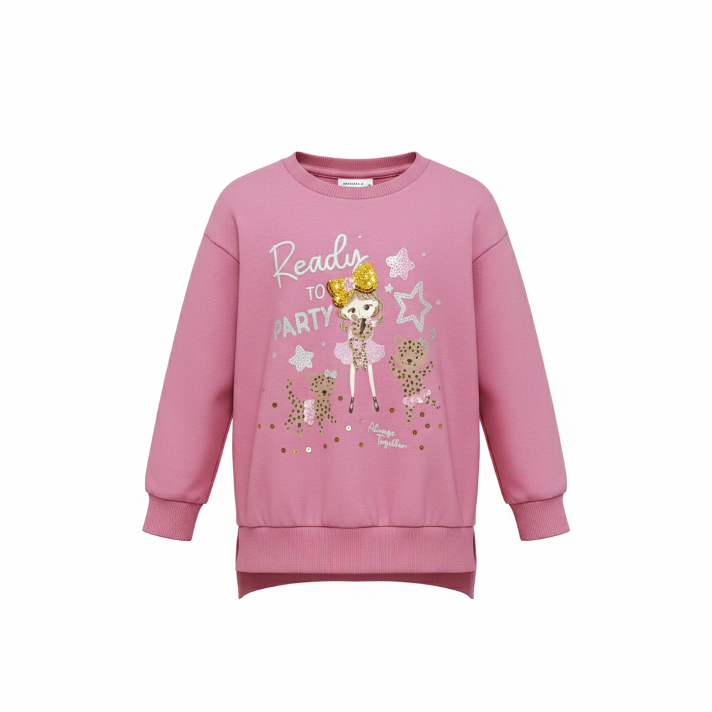 پلیور دخترانه 30232 سایز 1.5 تا 7 سال مارک INFINITY