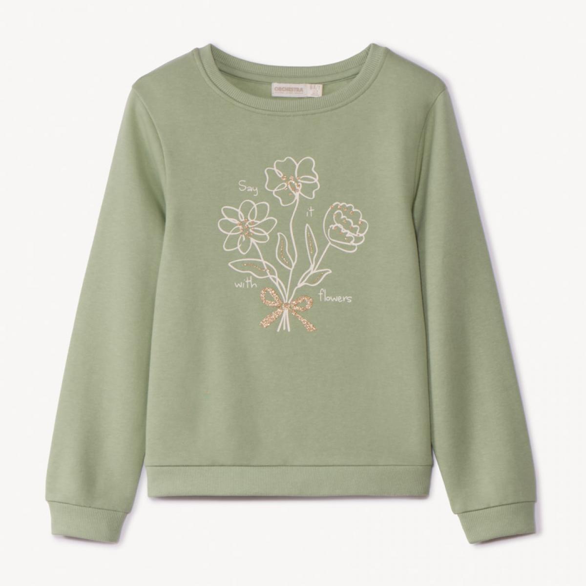 پلیور دخترانه 30261 سایز 3 تا 12 سال مارک Orchestra