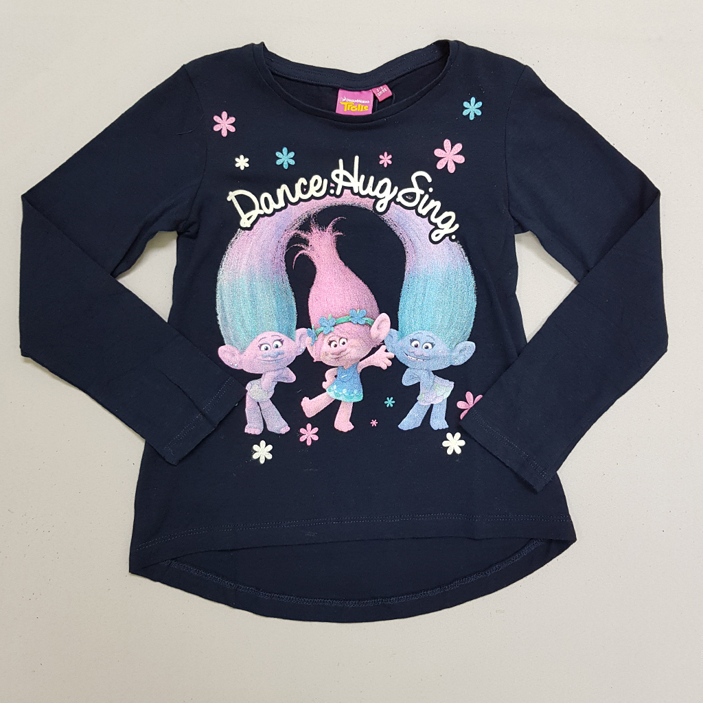 بلوز دخترانه 30252 سایز 2 تا 8 سال مارک BluKids