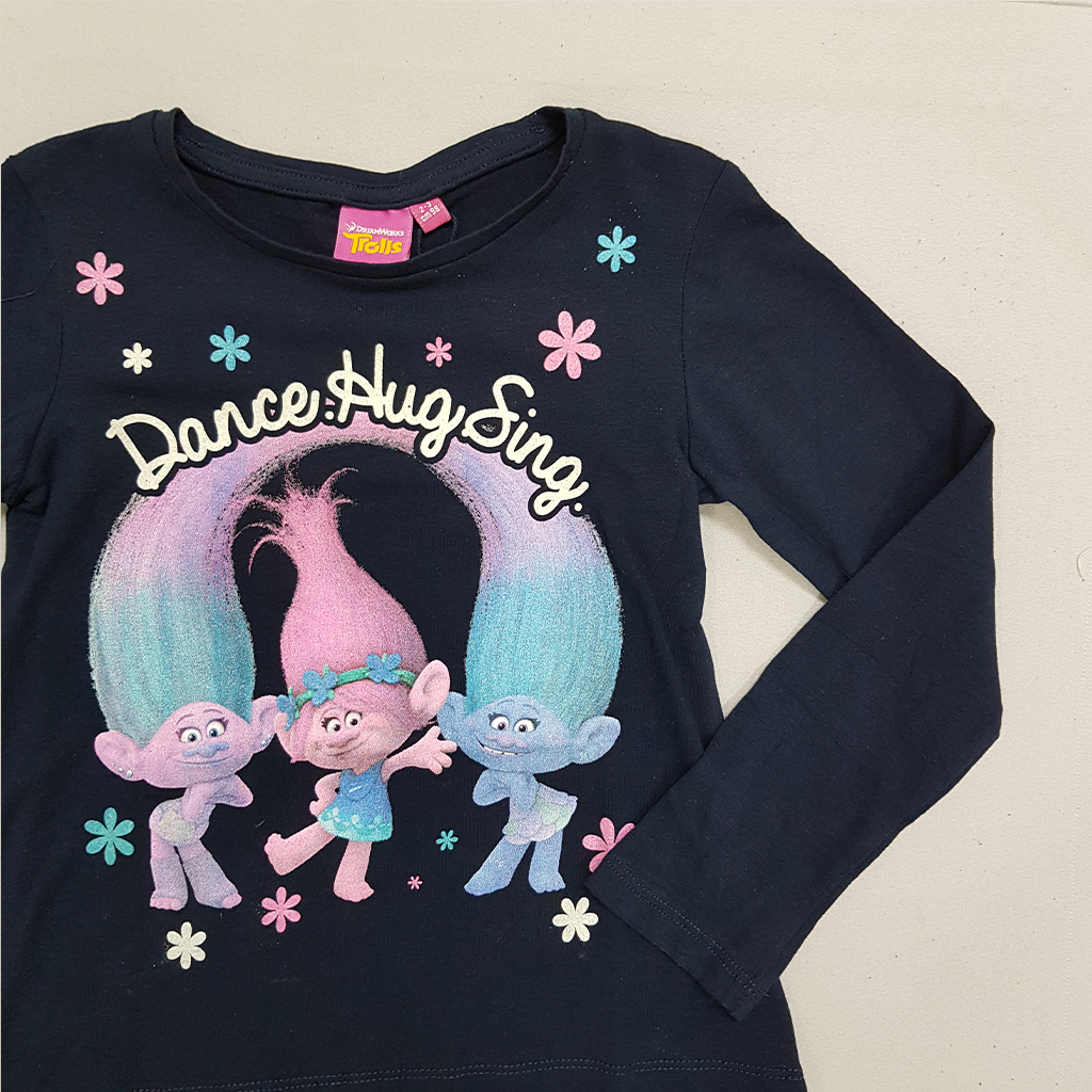 بلوز دخترانه 30252 سایز 2 تا 8 سال مارک BluKids