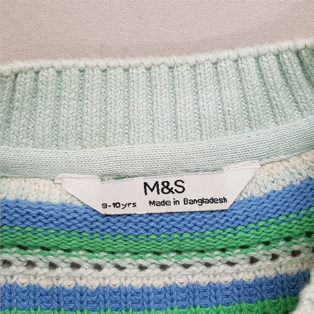 بافت دخترانه 30274 سایز 6 تا 16 سال مارک M&S