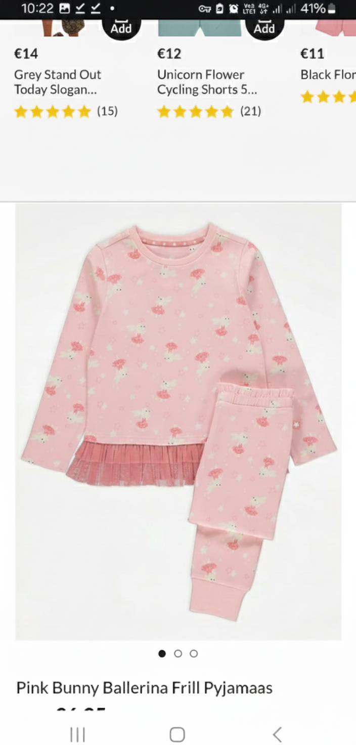 ست دخترانه 30263 سایز 1.5 تا 7 سال مارک George