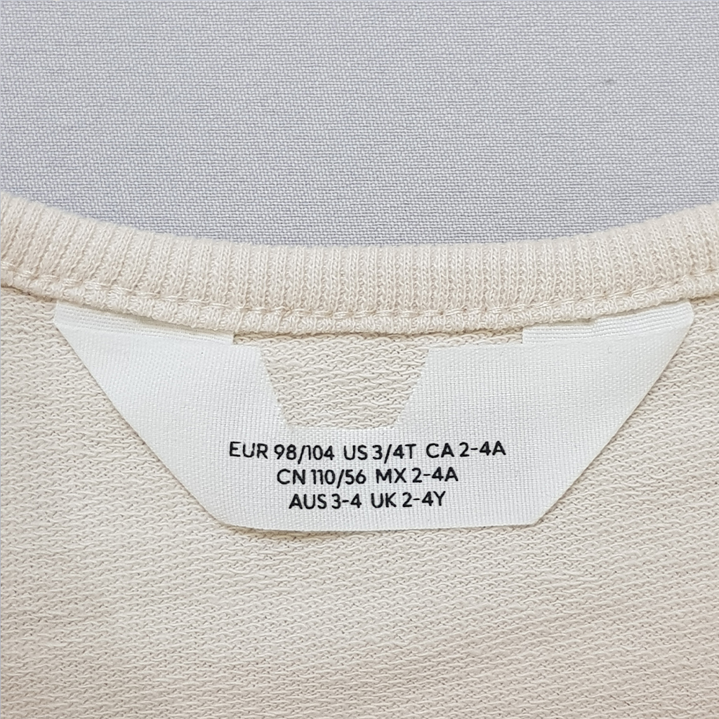 بلوز دخترانه 30323 سایز 3 تا 10 سال مارک H&M