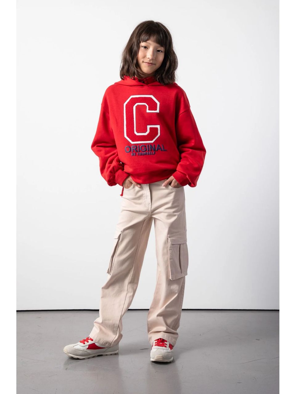 هودی دخترانه 29383 سایز 8 تا 15 سال مارک CDRL   *