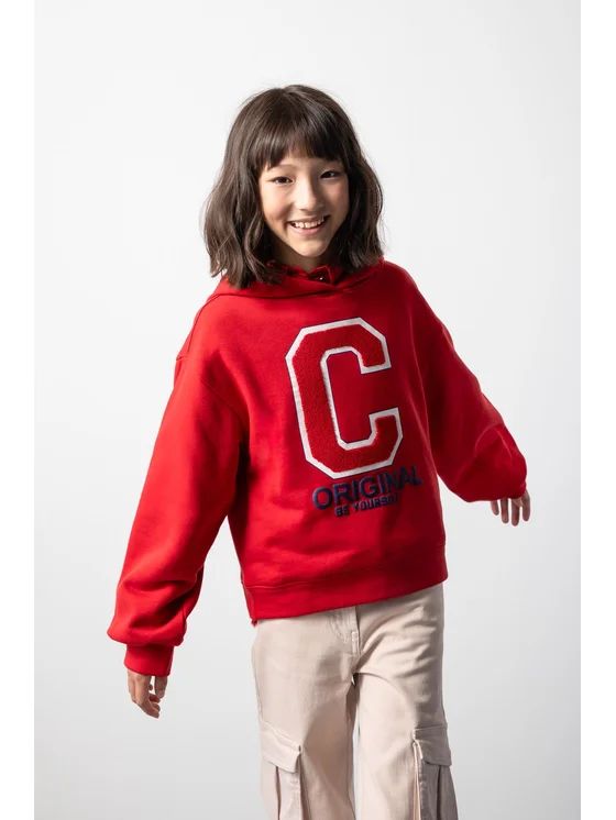 هودی دخترانه 29383 سایز 8 تا 15 سال مارک CDRL   *