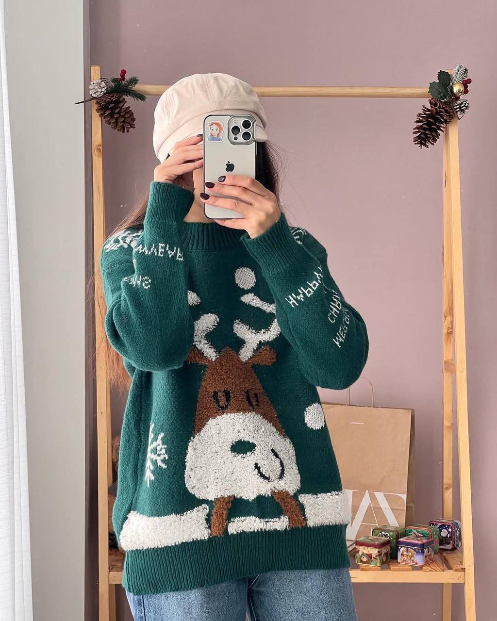 بافت گوزنی زنانه کد 419075