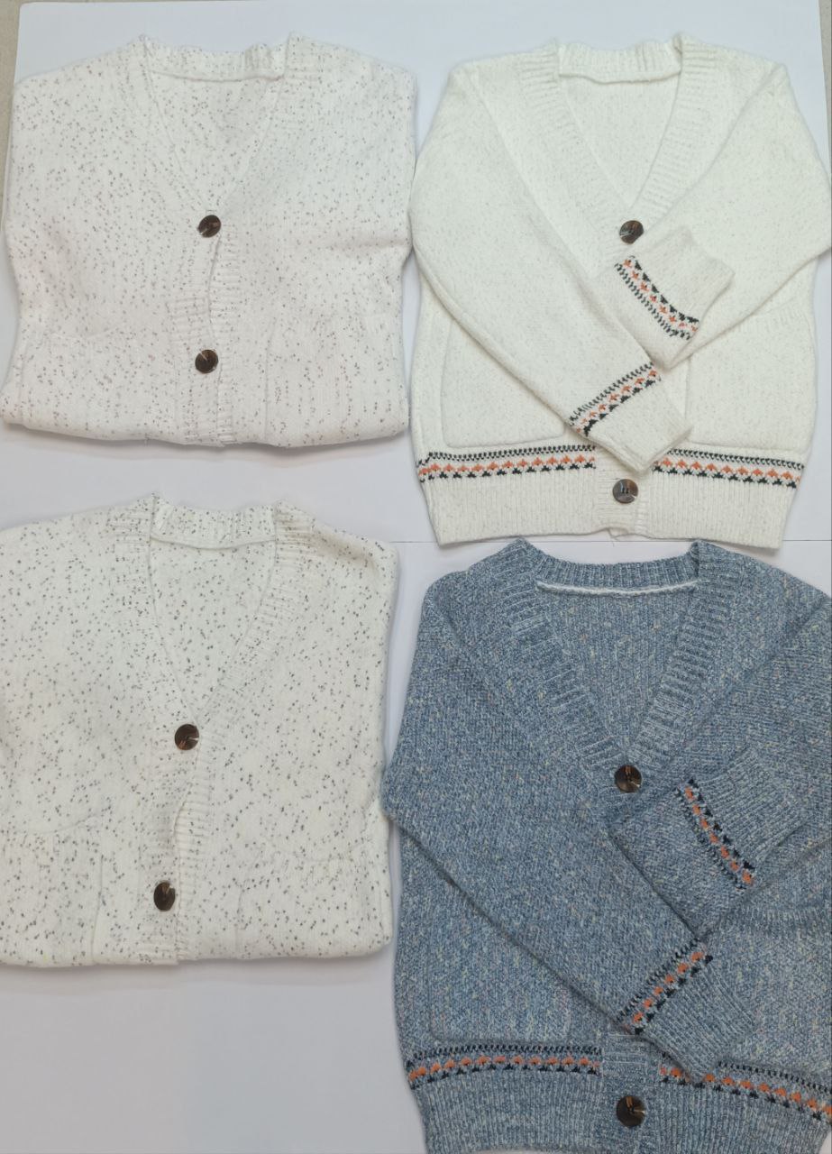 بافت دکمه دار زنانه کد 419092