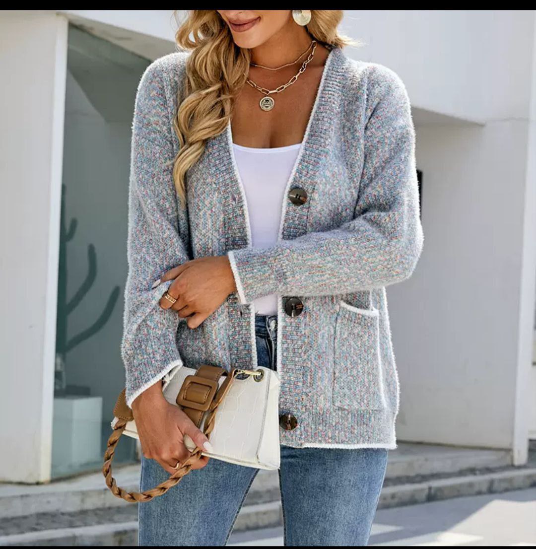 بافت دکمه دار زنانه کد 419093