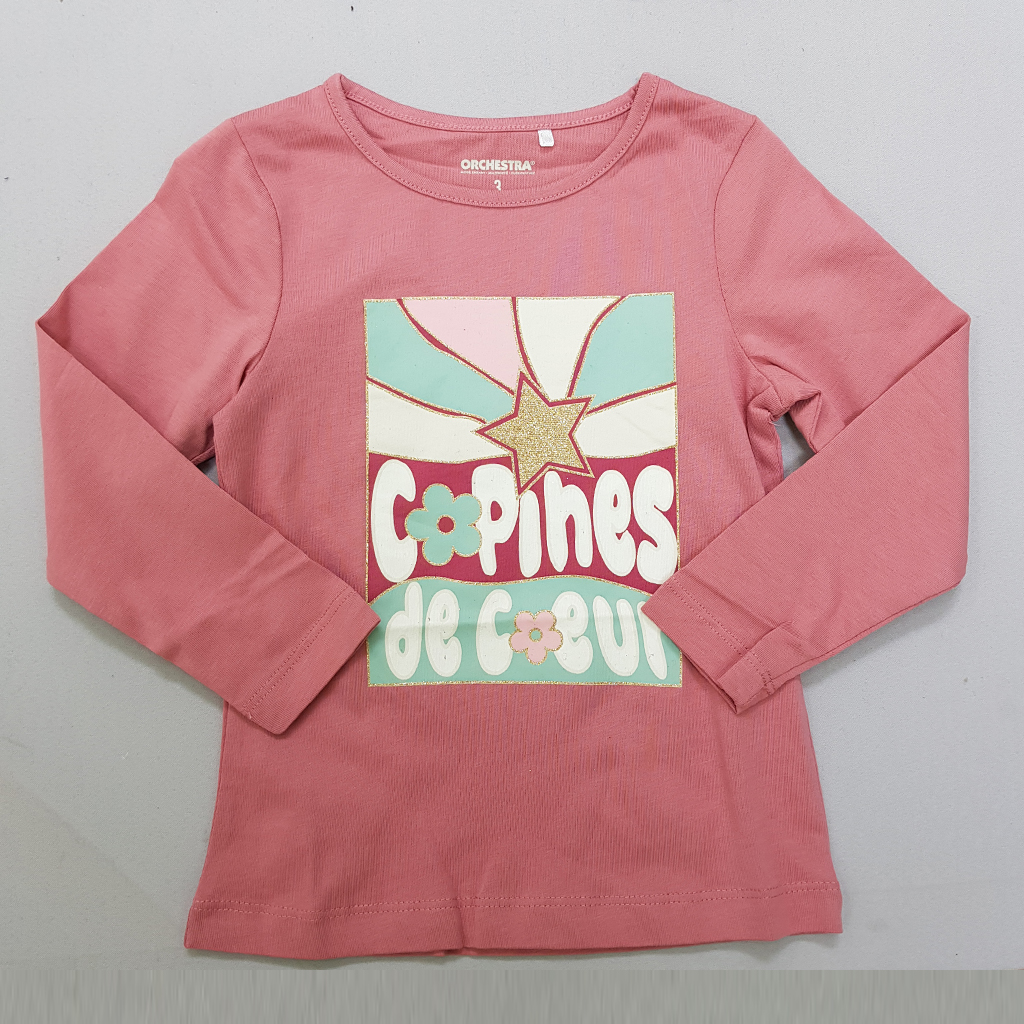 بلوز دخترانه 30350 سایز 3 تا 12 سال مارک Orchestra