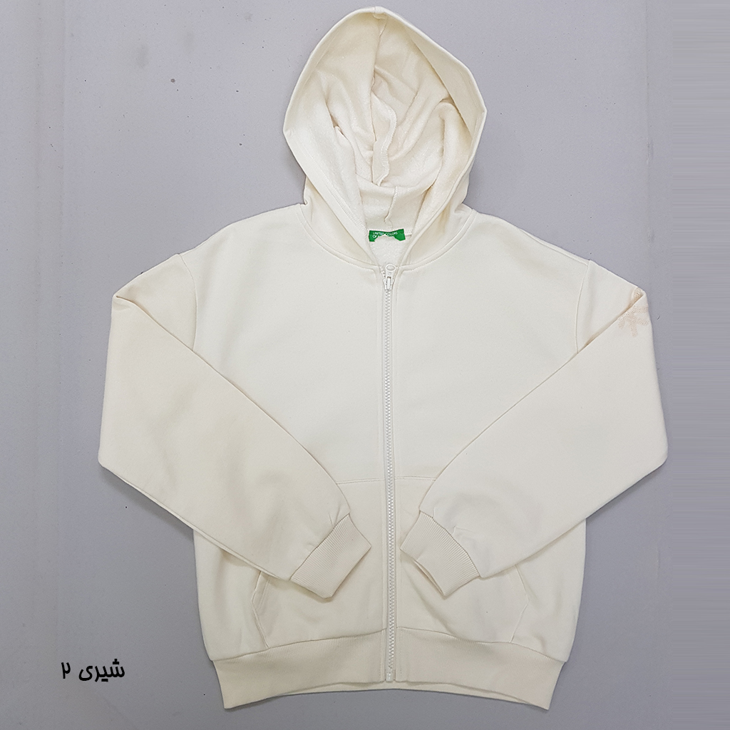 سویشرت دخترانه 30249 سایز 4 تا 14 سال مارک United Colors Of Benetton